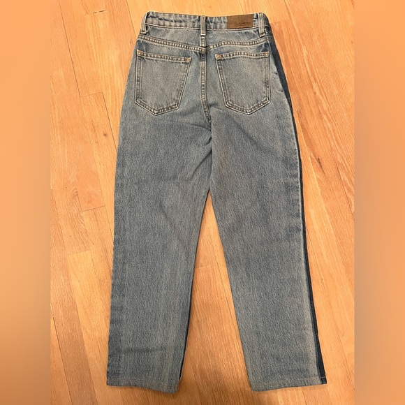 CARMAR Side Contrast Hermia Straight Leg Women’s Jean 100% Cotton Size 23 - Picture 5 of 11